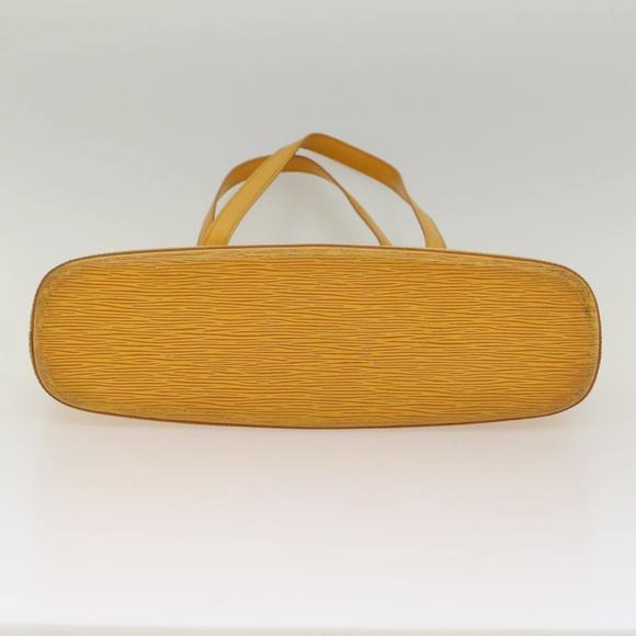 LOUIS VUITTON Epi Lussac Shoulder Bag Yellow M52289 LV Auth bs7593 - Picture 5 of 16